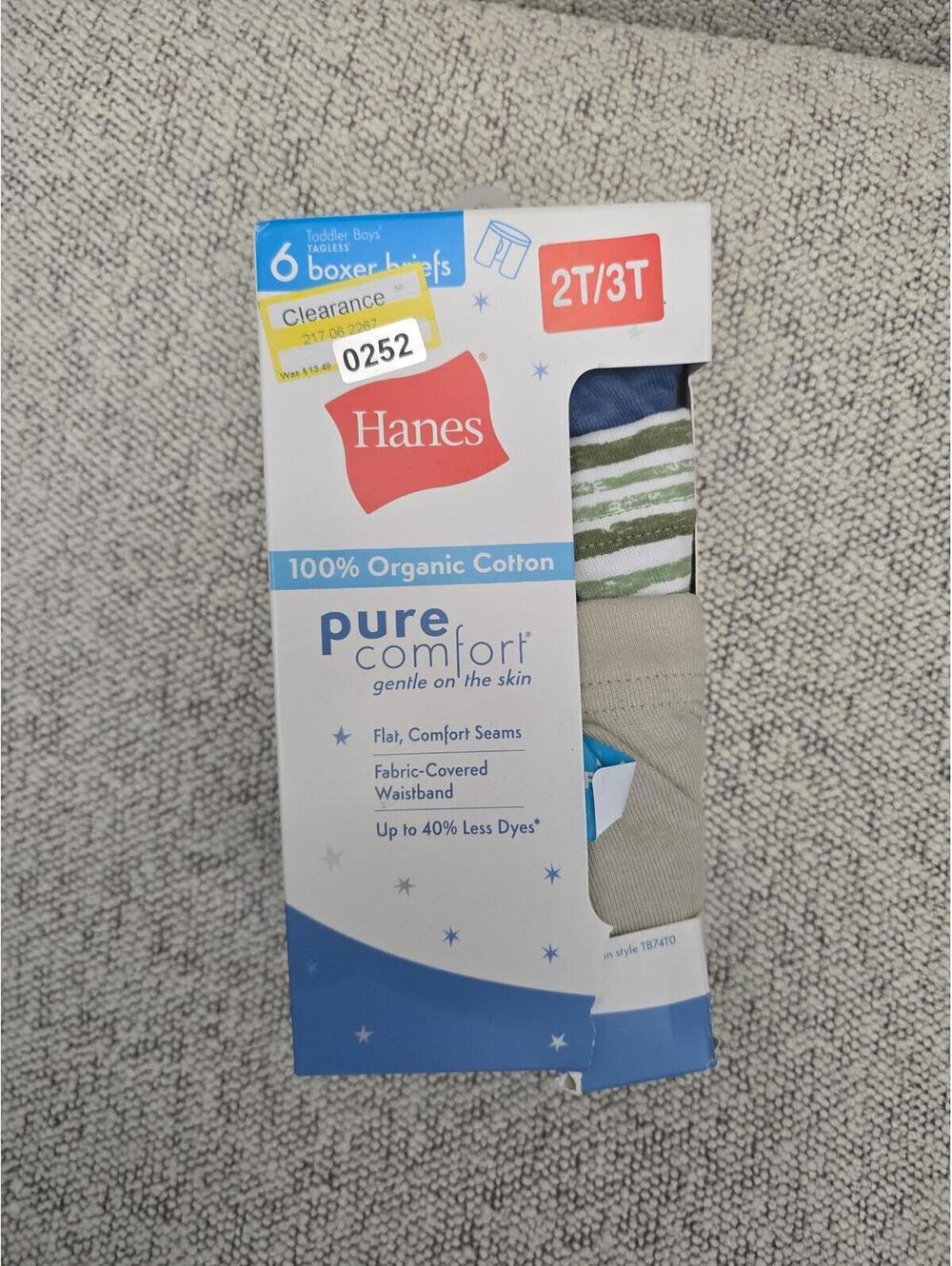 2t/3t brand new tagless boxer briefs item 252 bin 19